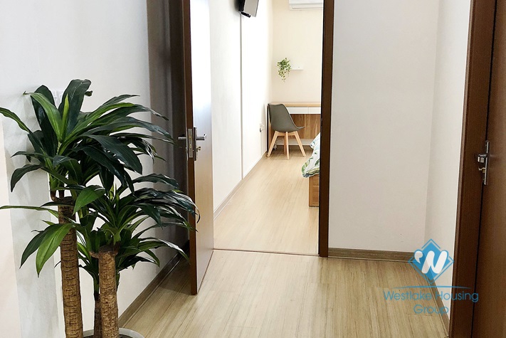 One bedroom apartment with a lot of natural light for rent in Ba Dinh area.